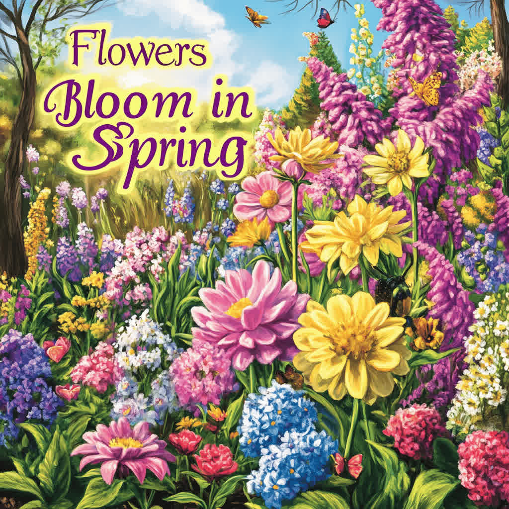 Flowers Bloom in Spring