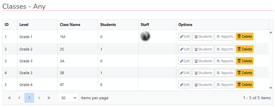 Litzi NAPLAN-style practice tests - Class Management